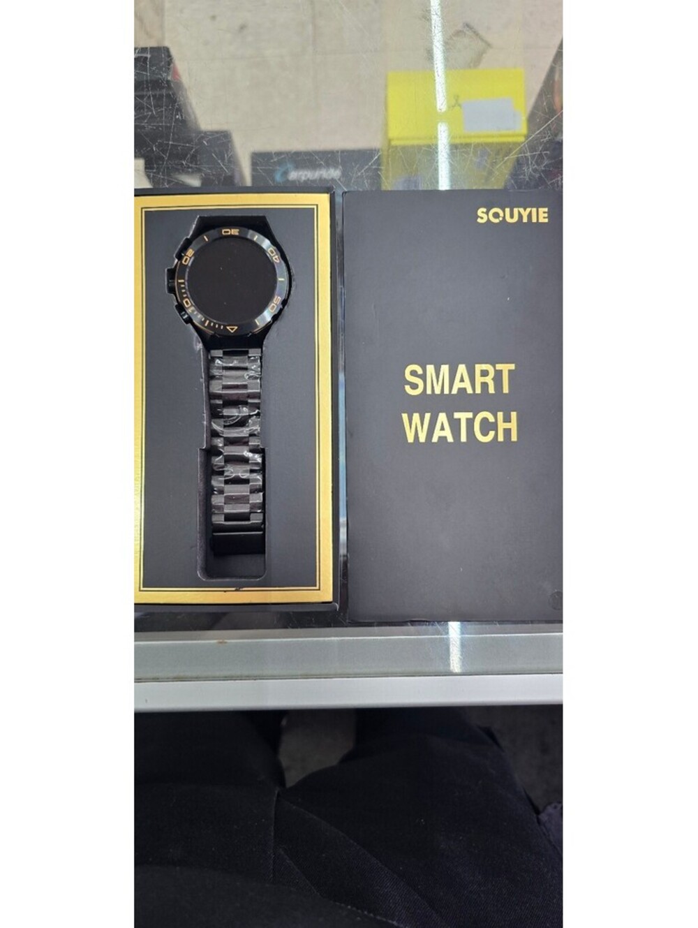 Souyie Smart Watch with Metal Band